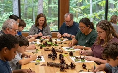 Leaf Litter Critter Crafting