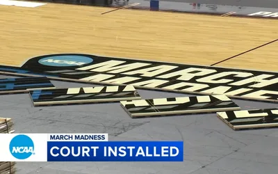 March Madness Setup Begins