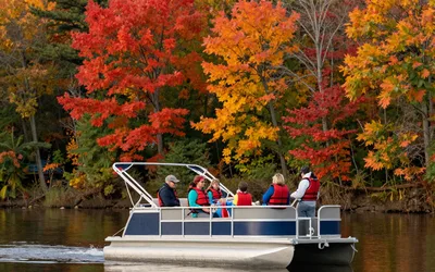 Fall Foliage Pontoon Boat Tour