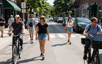 Montreal Pedestrian Streets