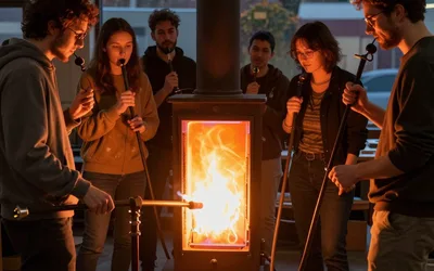 Happy Hour Glass Blowing - September