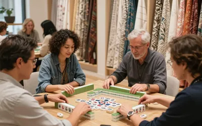 Mahjong Classes at Newport Fine Linens