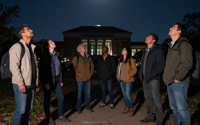 Moon Hike in Roger Williams Park