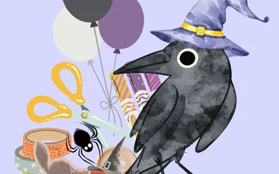 Teen Crow Party: Halloween Trinket