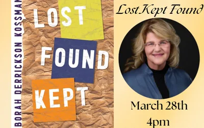 Author Event: Deborah Kossmann's "Lost Kept Found: A Memoir"