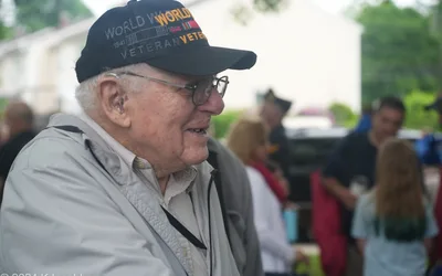 Centennial Honor Certificate Presentation for George Barber