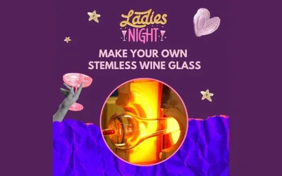 Ladies Night Make Your Own Stemless Wine Glass