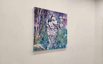 Atim Maskikhiy art exhibit