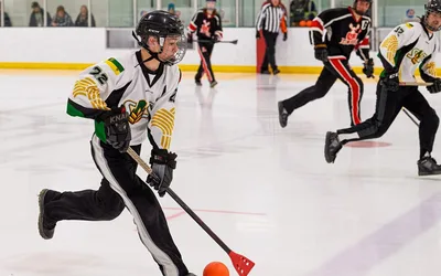 Broomball Tryout Session