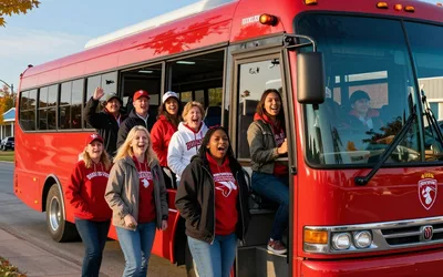 Rider Game Fan Bus
