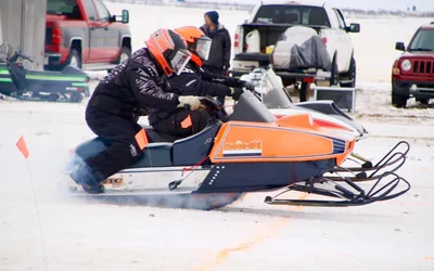 Snowmobile Drag Races