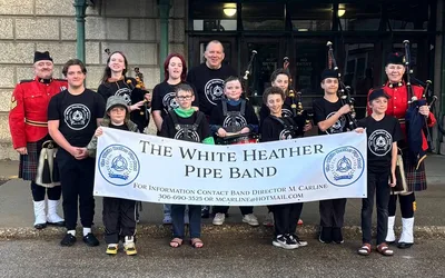 White Heather Youth Pipe Band Open House