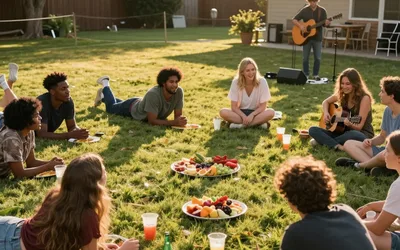 Labor Day Backyard Party