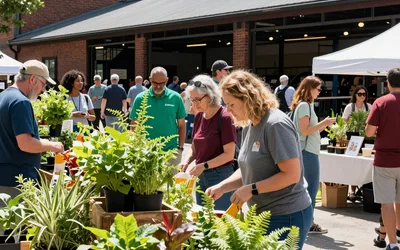 Native Plant Market at the