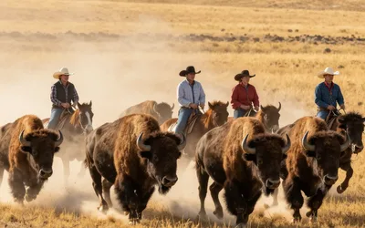 Custer State Park Buffalo Roundup
