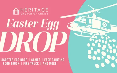 Easter Egg Helicopter Drop