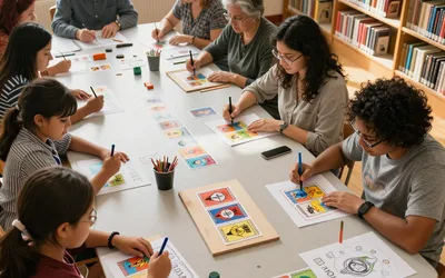 Banned Books Loteria Workshop