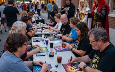 Art City Sidewalk Sessions: Nerd Night