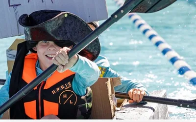 Cardboard and Duct Tape: Park City's Farewell-to-Summer Boat Race Returns to a Reopened Pool