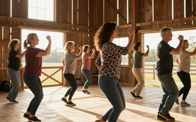 Frisby Farms: Line Dancing