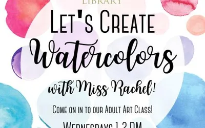 Let's Create Art! Art Class for Adults