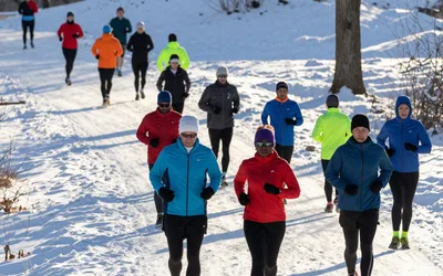 Coal Creek Trail winter parkrun