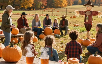Pumpkins, Donuts, and a Live