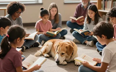 Read With a Therapy Dog