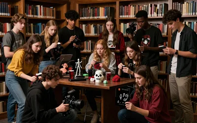 Horror Movie Filming Day