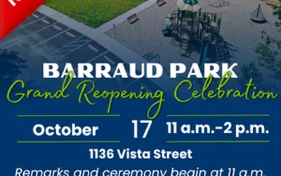 Barraud Park Grand Reopening