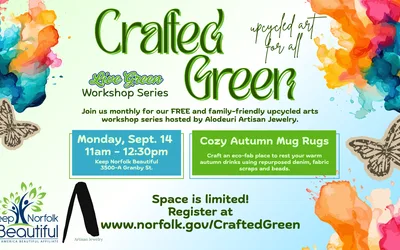 Crafted Green Workshop: Cozy Autumn Mug Rugs