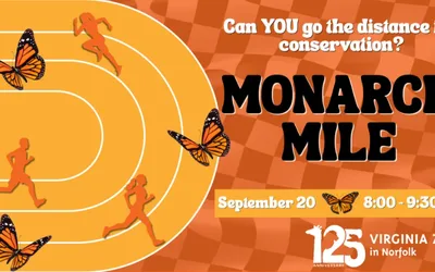 Monarch Mile at the Virginia Zoo