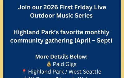 First Friday Live Outdoor Music Series