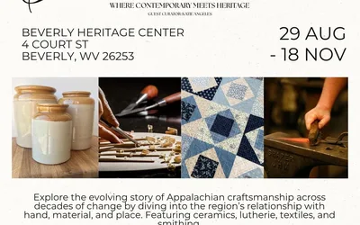 Appalachian Craftsmanship Exhibit Opening