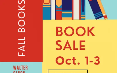 Book Sale at Walter E. Olson Library