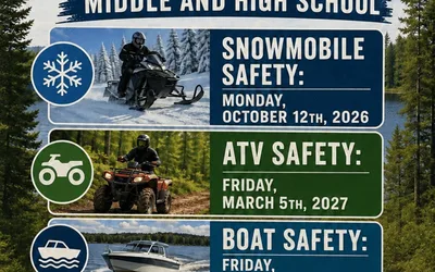 DNR Snowmobile, ATV, & Boat Safety