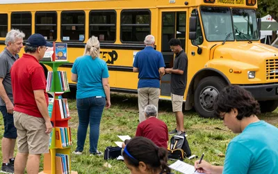 Dream Bus at Vandenburg Heights Park