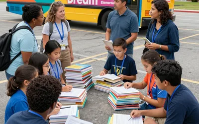 Dream Bus at Westside Elementary
