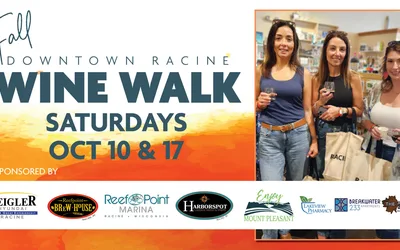 Fall Wine Walks in Downtown Racine