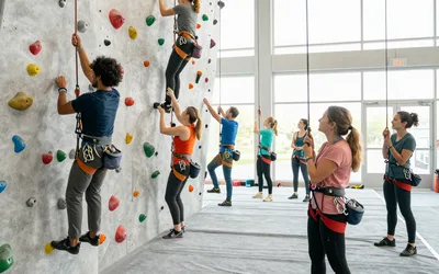 Mt. Mendota Top Rope Belay Clinic