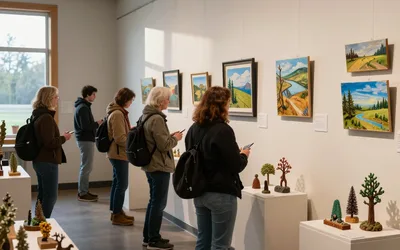 Nature's Canvas - Tiny Art Show