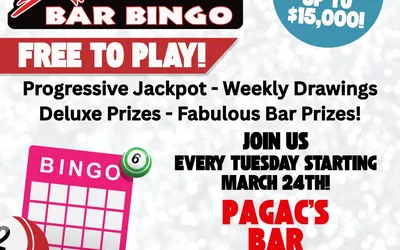 Xtreme Bar Bingo - Pagac's Bar