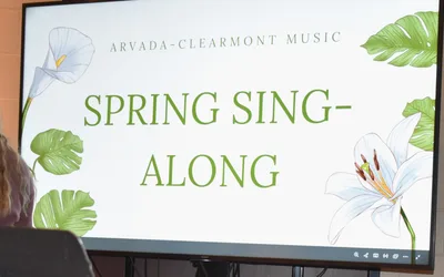 Arvada-Clearmont School Spring Sing-Along