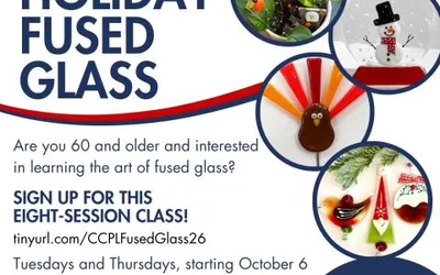 Creative Aging Fused Glass Class