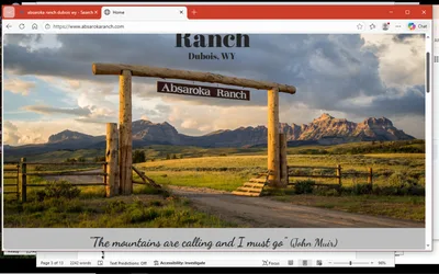 Historic Absaroka Ranch Tour