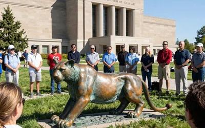 "Vantage Point" Sculpture Unveiling