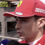 Charles Leclerc au GP de Monaco - FFL