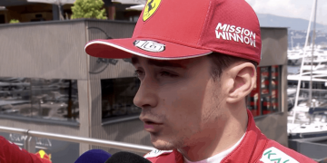 Charles Leclerc au GP de Monaco - FFL