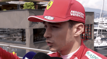 Charles Leclerc au GP de Monaco - FFL