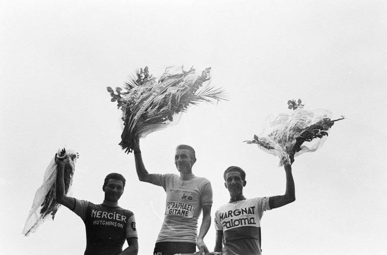 Anquetil_Poulidor_Bahamontes_1964